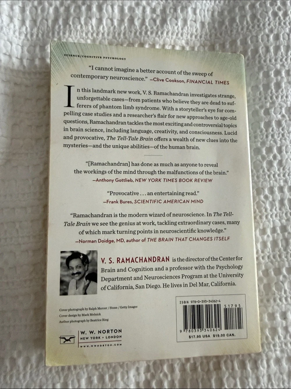 The Tell-Tale Brain by V. S. Ramachandran